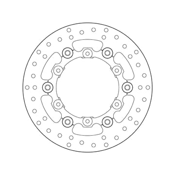 Husqvarna Supermoto 701 [BREMBO] - Series Oro runde flydende bremseskiver - i par