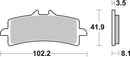 Triumph Tiger 1200 [BREMBO] - Competition Carbon Keramiske bremseklodser - 07BB37RC