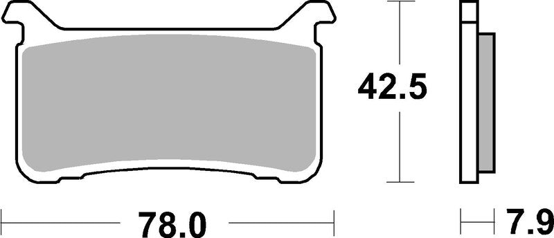 Honda Cbr 600 [BREMBO] - Competition Carbon Keramiske bremseklodser - 07HO63RC