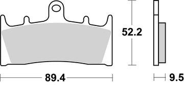 Suzuki Gsx 1300 Hayabusa [BREMBO] - Competition Carbon Keramiske bremseklodser - 07SU19RC