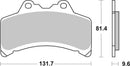 Yamaha Gts [BREMBO] - Street Carbon keramiske bremseklodser - 07YA3108