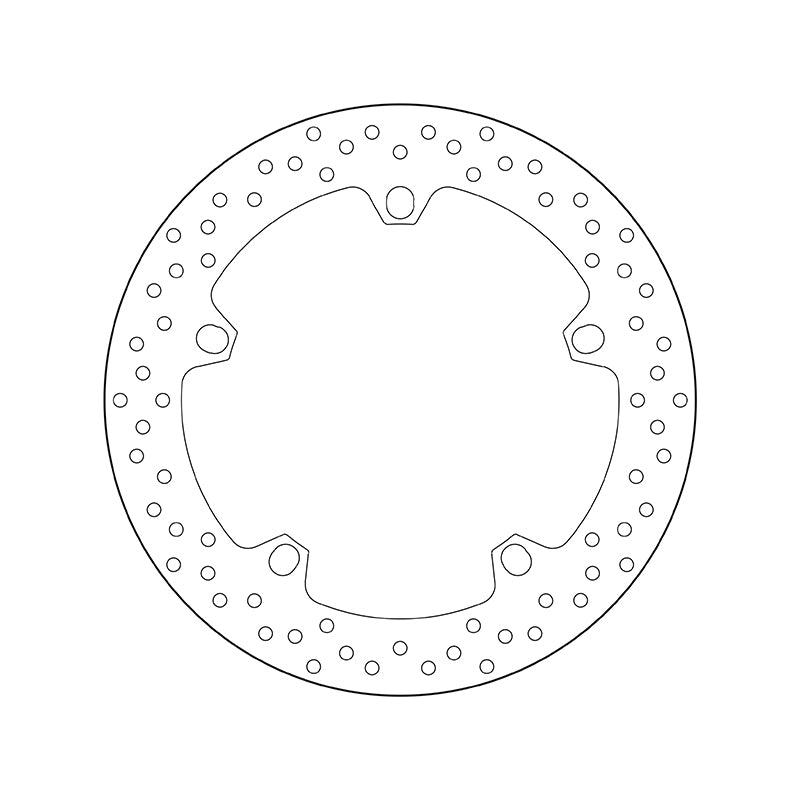 Bmw R 1100 Gs 259 [BREMBO] - Series Oro rund stiv bremseskive