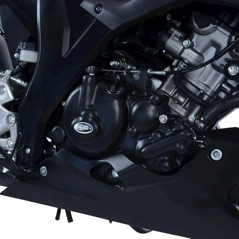Suzuki GSX-R 125 ABS SPECIAL EDITION [2018] - (Kobling) Venstre krumtaphusbeskytter Sort Suzuki GSX-R125