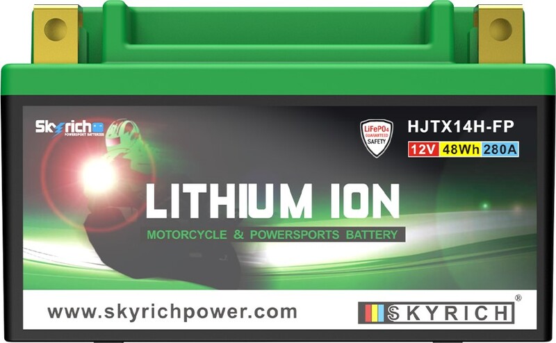 Kawasaki Er 5 [SKYRICH] - Lithium-ion batteri - HJTX14H-FP