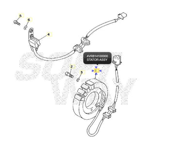 Yamaha Xvs 650 [TOURMAX] - Stator - Yamaha XVS 650 Dragstar