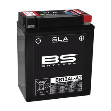Yamaha Xt 600 Z Tenere [BS BATTERI] - SLA-vedligeholdelsesfri batterifabriksaktiveret - BB12AL-A2