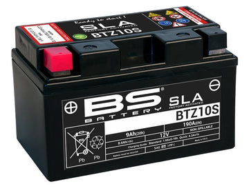 Honda Cb 650 R Neo Sports Cafe [BS BATTERY] - SLA vedligeholdelsesfri batterifabrik aktiveret - BTZ10S