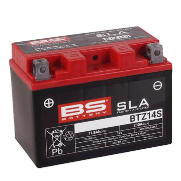 Honda Xl 700 [BS BATTERI] - SLA vedligeholdelsesfri batterifabriksaktiveret - BTZ14S