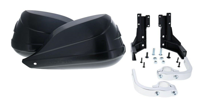 Triumph Trident 660 [BARKBUSTERS] - Storm Hanguads Sæt Single Point Clamp Mount Styrende Ø22mm Sort