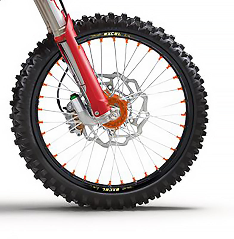 Husqvarna Te 125 [HAAN HJUL] - Forhjul komplet - 17X3,50