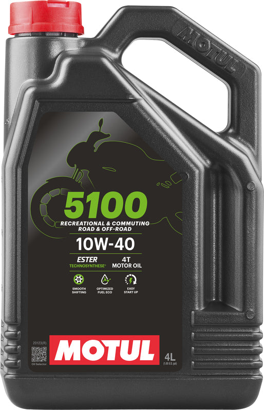 Motorolie 10W40 4L til 4-taktsmotorer [Motul]