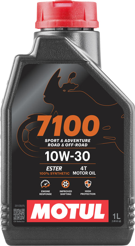 Motorolie 10W30 4t 1 liter til motorcykler [Motul]