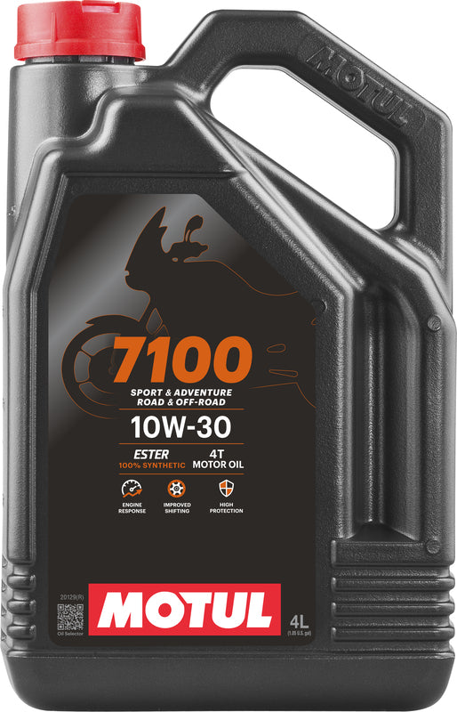 Motorolie 10W30 4T 4L til motorcykler [Motul]