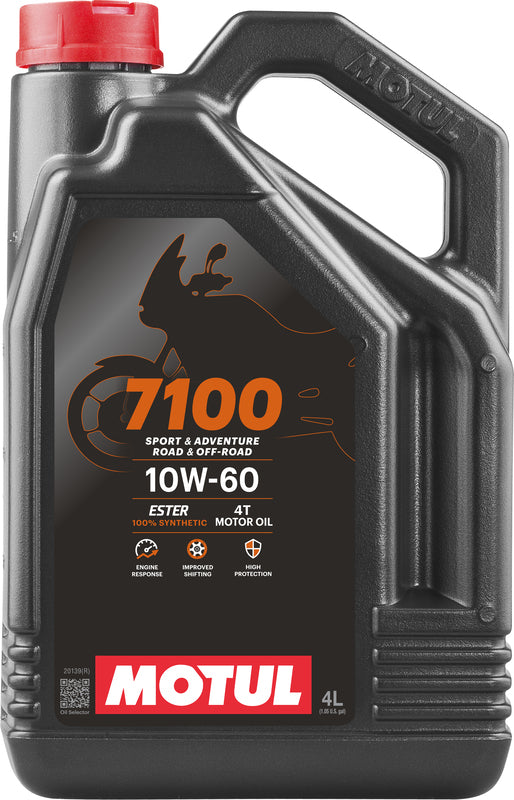 Motorolie 10W60 4T 4L til motorcykler [Motul]