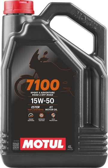 Motorolie 15W50 4L til 4-takts motorcykler [Motul]