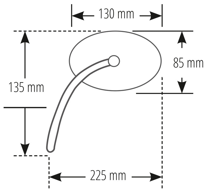 Ktm Adventure 790 [SHIN YO] - Mirror Booster 2 Sort (par)