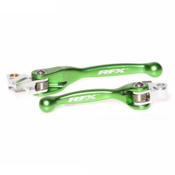 Kawasaki Kx 250 [RFX] - Race Forged fleksibelt håndtagssæt (grøn) - Kawasaki KXF450