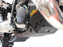 Ktm Sx 250 [AXP] - Xtrem underkøringsbeskyttelse med ledsikring - PE-HD 8mm