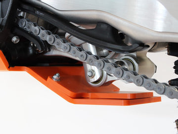 Ktm Sx 250 [AXP] - Xtrem underkøringsbeskyttelse med ledsikring - PE-HD 8mm