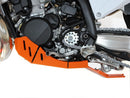 Ktm Sx 250 [AXP] - Xtrem underkøringsbeskyttelse med ledsikring - PE-HD 8mm
