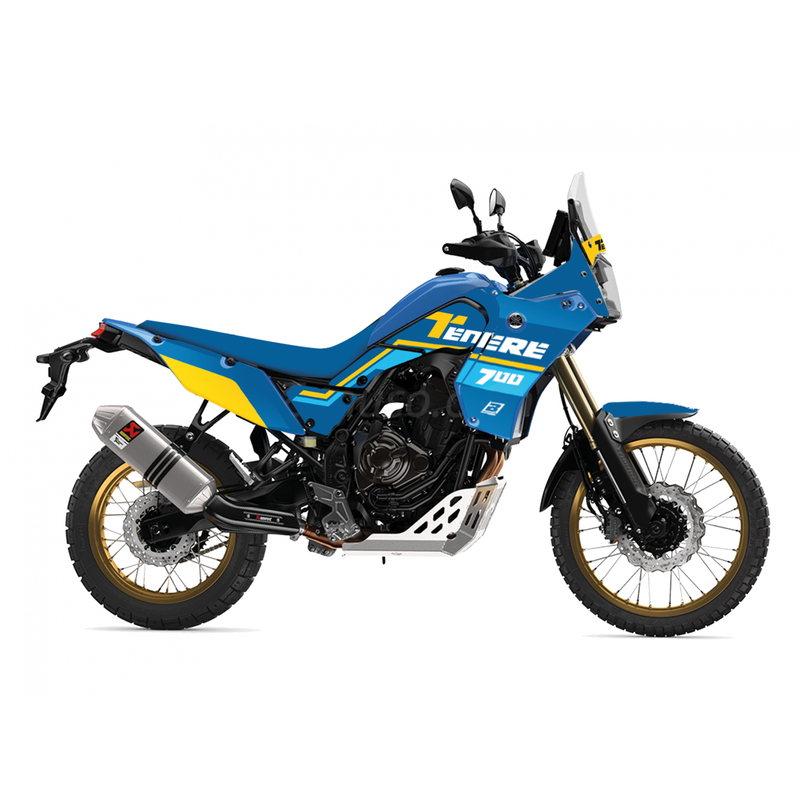 Yamaha Tenere 700 Explore Edition [BLACKBIRD] - Rally Ride komplet grafiksæt - Yamaha