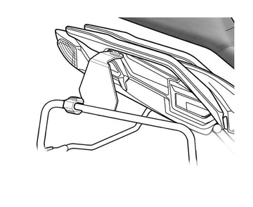 Kawasaki Versys 650 [SHAD] - 4P monteringssæt