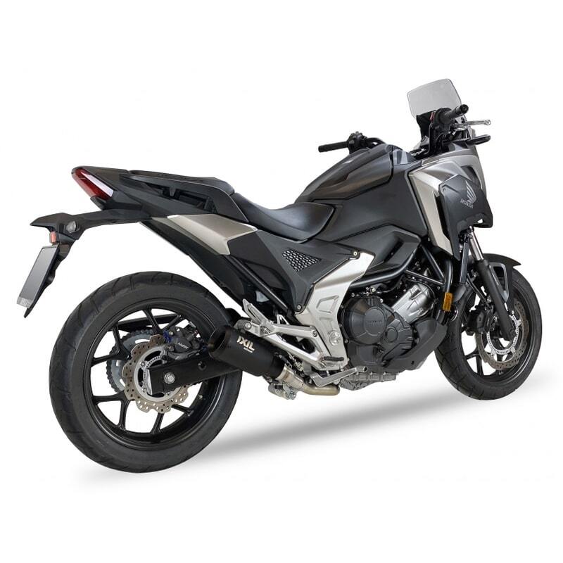 Honda Cb 750 Hornet [IXIL] - RC dobbelt bagpotte i rustfrit stål Race Xtrem RC