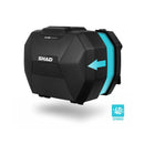 Kymco Ak 550 [SHAD] - SH38X Carbon Udvidelig Side Case Sæt
