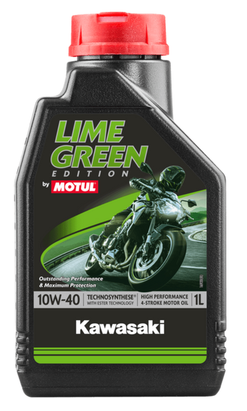 Motorolie 10W40 4L til Kawasaki 4T - MOTUL