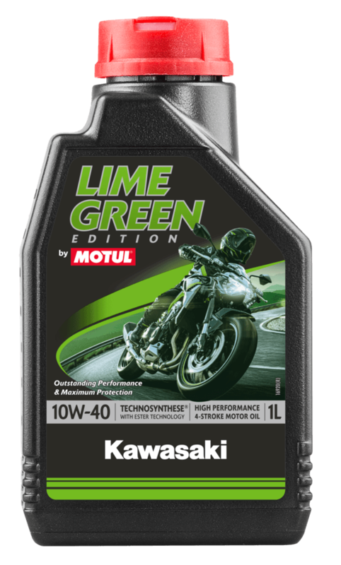 Motorolie 10W40 4L til Kawasaki 4T - MOTUL