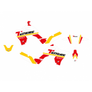 Yamaha Tenere 700 World Raid [BLACKBIRD] - Rally Ride Graphics Kit – Rød