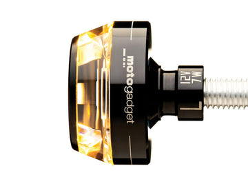 Keeperendblinker mo.blaze disk sort venstre [Motogadget] - 0