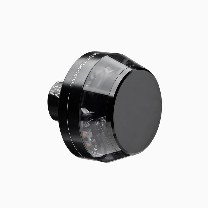 Delenereret blinker mo.blaze mørk mørk, venstre [Motogadget]