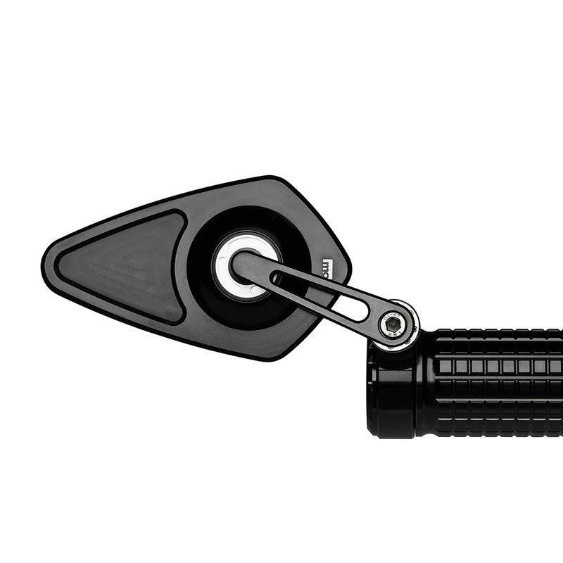 Mo.View Blade Flip Motorcykel Mirror, Diamond, Black [Motogadget]