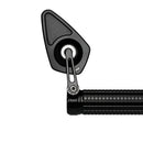 Mo.View Blade Flip Motorcykel Mirror, Diamond, Black [Motogadget]-3