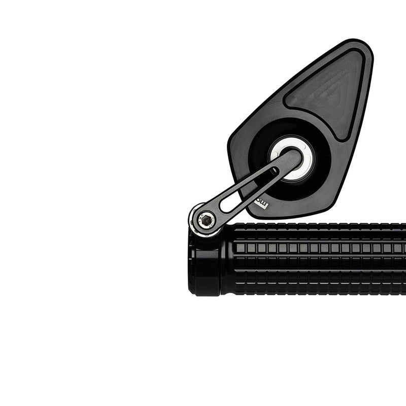 Mo.View Blade Flip Motorcykel Mirror, Diamond, Black [Motogadget]