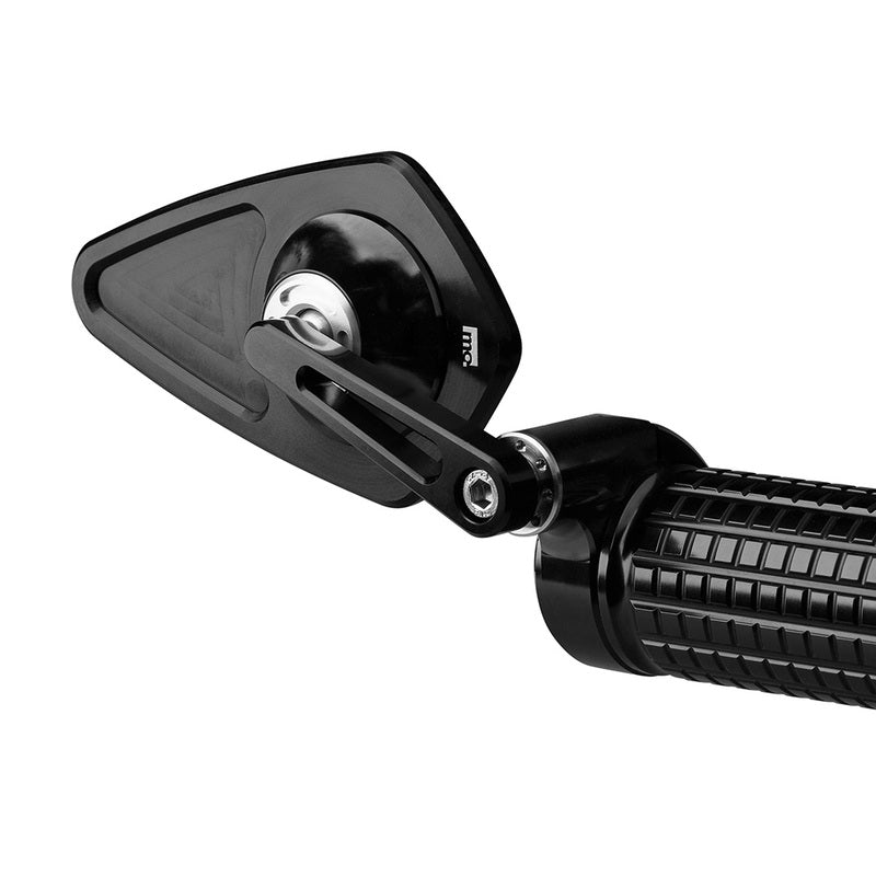 Mo.View Blade Flip Motorcykel Mirror, Diamond, Black [Motogadget]
