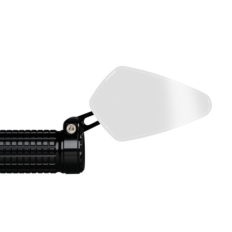 Mo.View Blade Flip Motorcykel Mirror, Diamond, Black [Motogadget]