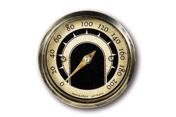 Analog Tascho MST Vintage messingring til motorcykler [Motogadget] - 0