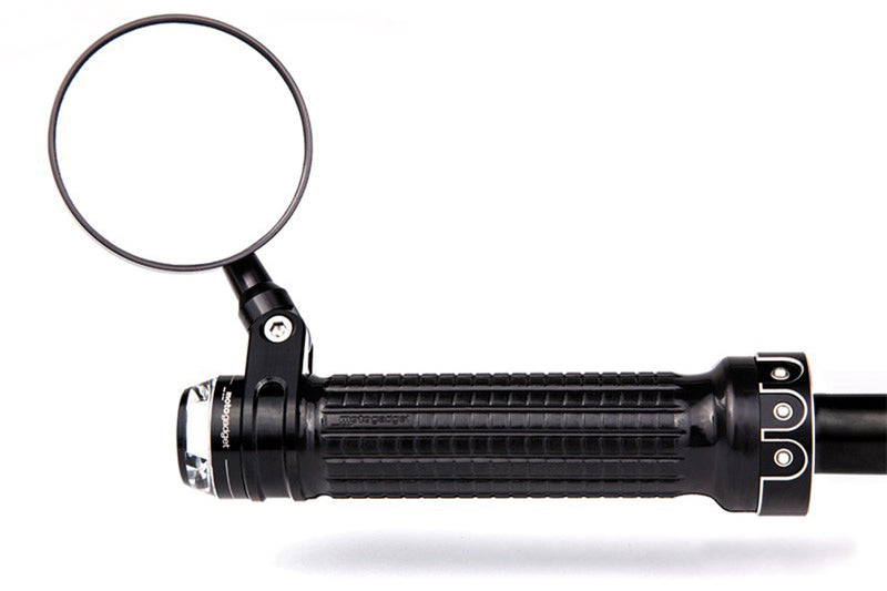 Motorcykelknapper Mo.Switch Mini 22mm sort/sølv [Motogadget]