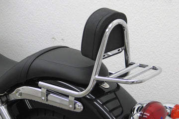 Triumph Speedmaster [FEHLING] - Sissy bar lavet af rør med pude og bagagebærer, Triumph Speedmaster 2008-