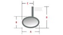 Moto Guzzi V85 TT V85TT [Highsider] - Styret Ditch Mirror-6
