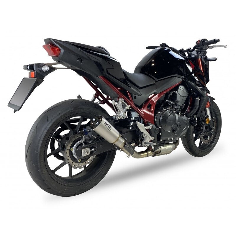 Honda Cb 750 [IXIL] - RC lyddæmper rustfrit stål / endedæksel carbon