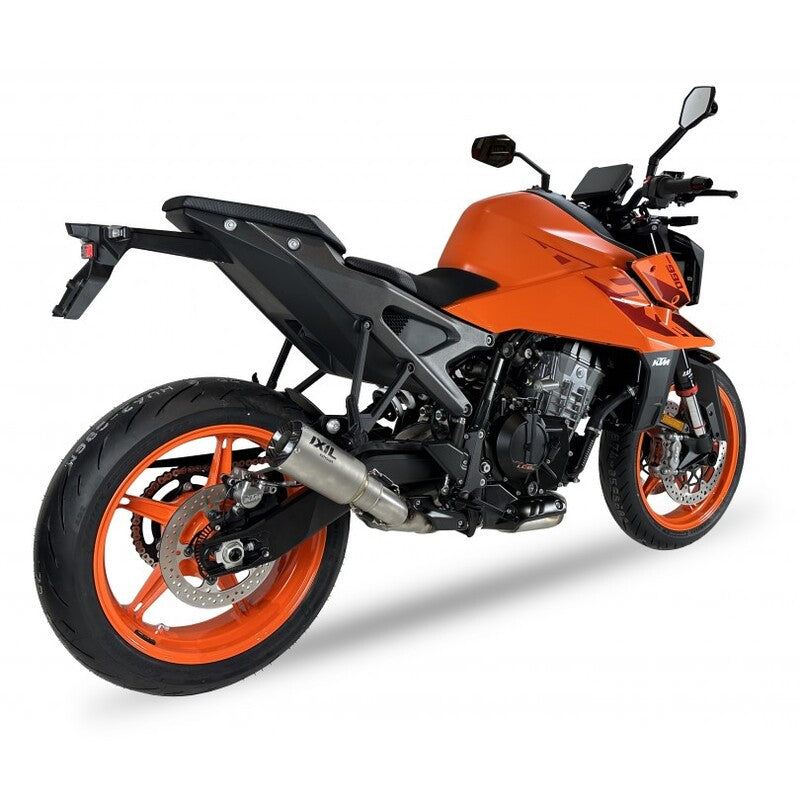 Ktm Duke 990 [IXIL] - RC lyddæmper rustfrit stål / endekappe carbon
