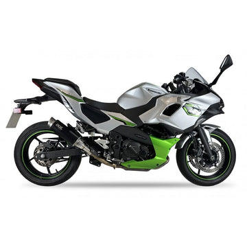 Kawasaki Z 500 [IXIL] - RC3B Slip-On lyddæmper rustfrit stål sort