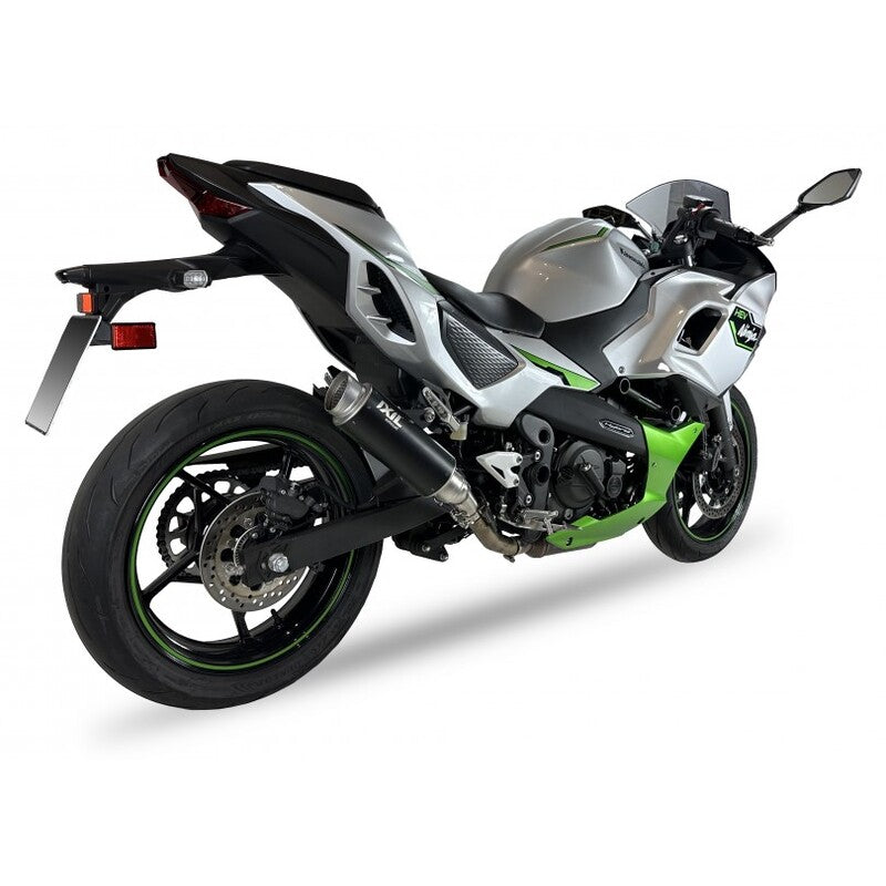 Kawasaki Z 500 [IXIL] - RC3B Slip-On lyddæmper rustfrit stål sort