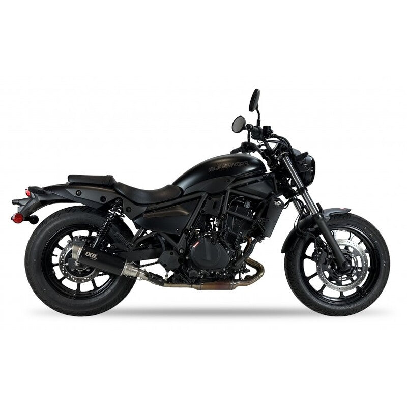 Kawasaki Eliminator [IXIL] - RC3B Slip-On lyddæmper rustfrit stål sort