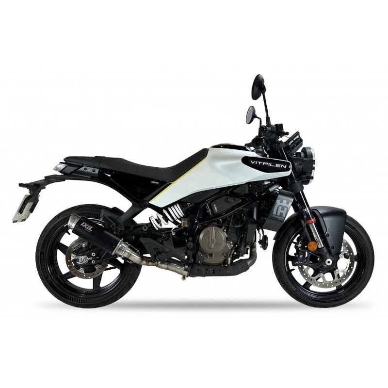 Husqvarna Vitpilen [IXIL] - RC3B Slip-On lyddæmper rustfrit stål sort