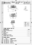 Aprilia Rs 660 [BREMBO RACING] - Bagbremsekaliber BREMBO UPGRADE GP2-CR-4