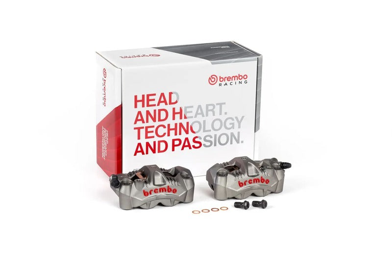 Yamaha Tracer 9 [BREMBO RACING] - GP4-RS Par radiale bremsekalibre foran 4 stempler Ø3mm